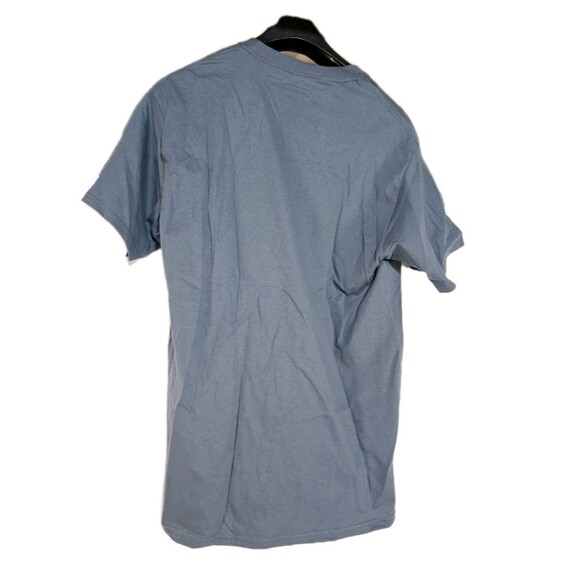 Altru T Shirt Graphic Crew Neck Cotton T Shirt Mens Blue Sz M Sloth NWT - Picture 3 of 7